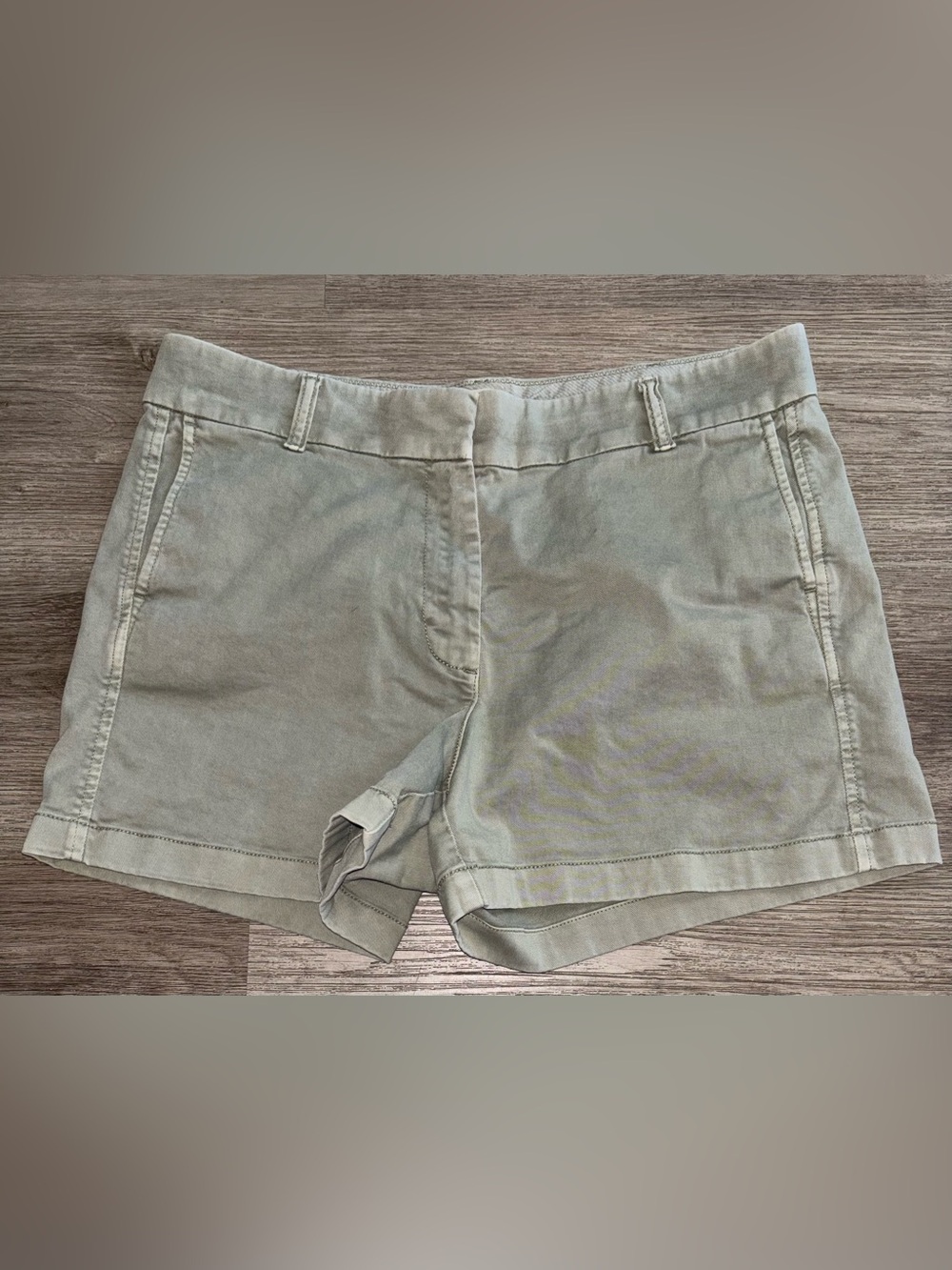 J. Crew Olive Utility Cotton Shorts